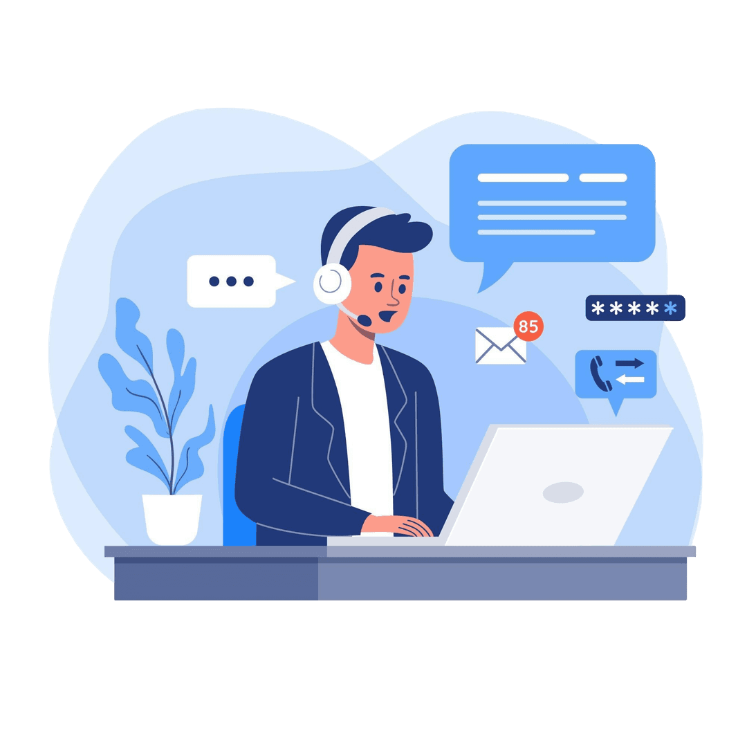 Contact Illustration